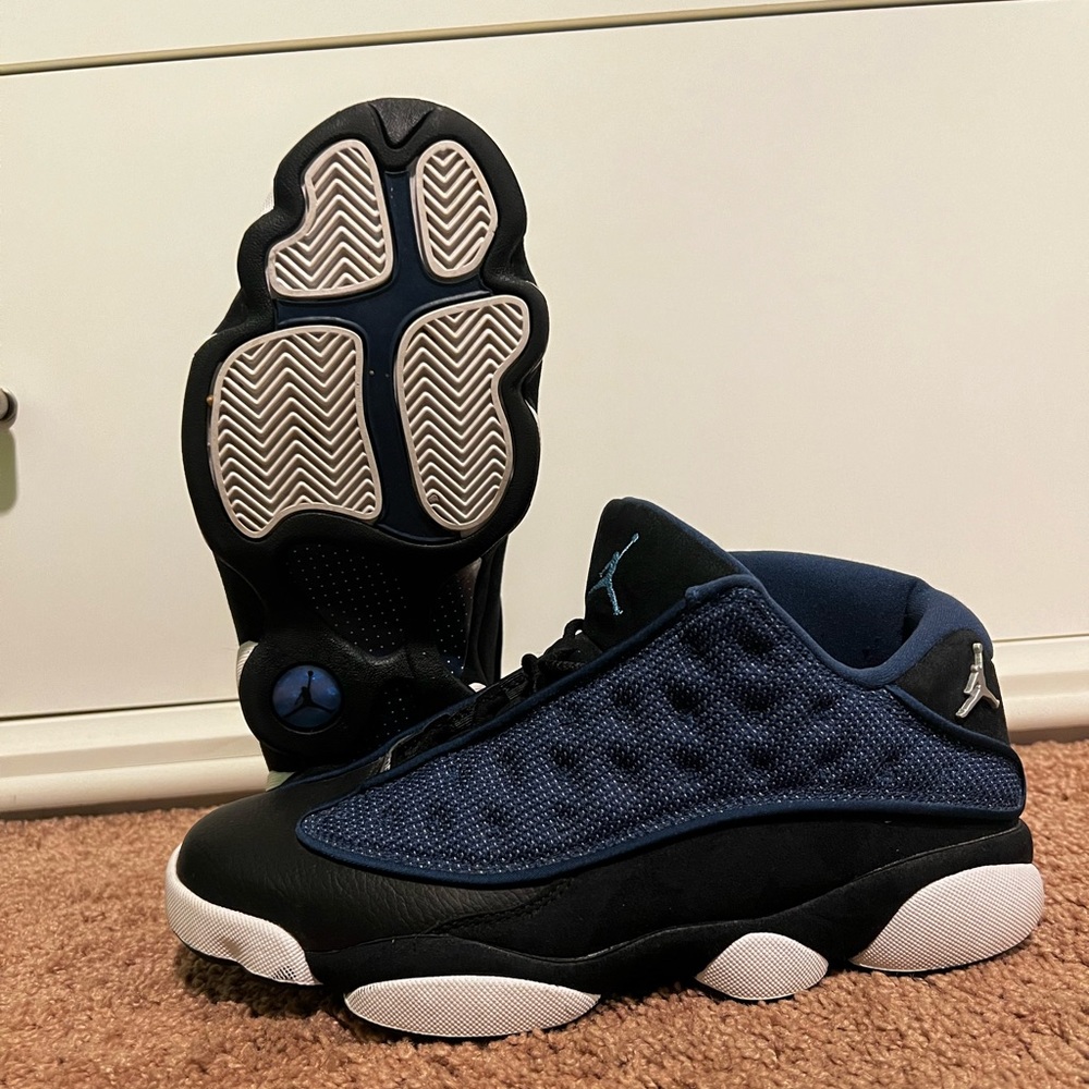 Authentic Air Jordan 13 Low ‘Brave Blue’ size: 8 men worn a few times NO BOX